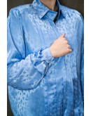 Vintage σατέν πουκάμισο XL