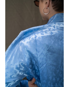 Vintage satin shirt ΧL