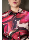 Vintage εμπριμέ πουκάμισο M