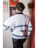 Vintage woolen knitted jacket Μ