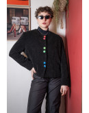 Vintage velvet jacket L