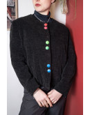 Vintage velvet jacket L