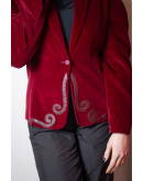 Vintage βελούδινo σακάκι M