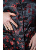 Vintage μεταξωτό ασιατικό σακάκι M